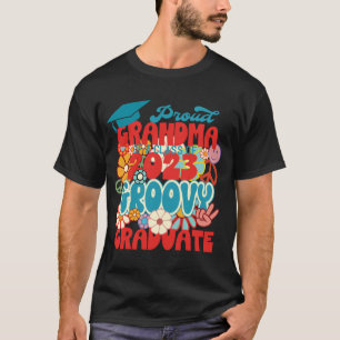 T-shirt Fier GRANDMA d'une classe de 2023 Graduate Retro