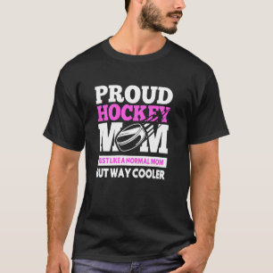 T-shirt Fier Hockey Maman Drôle Joueur De Hockey Pour Mère