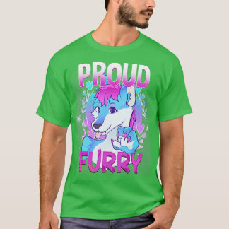 T-shirt Fier I Furries Cosplay Fandom 3