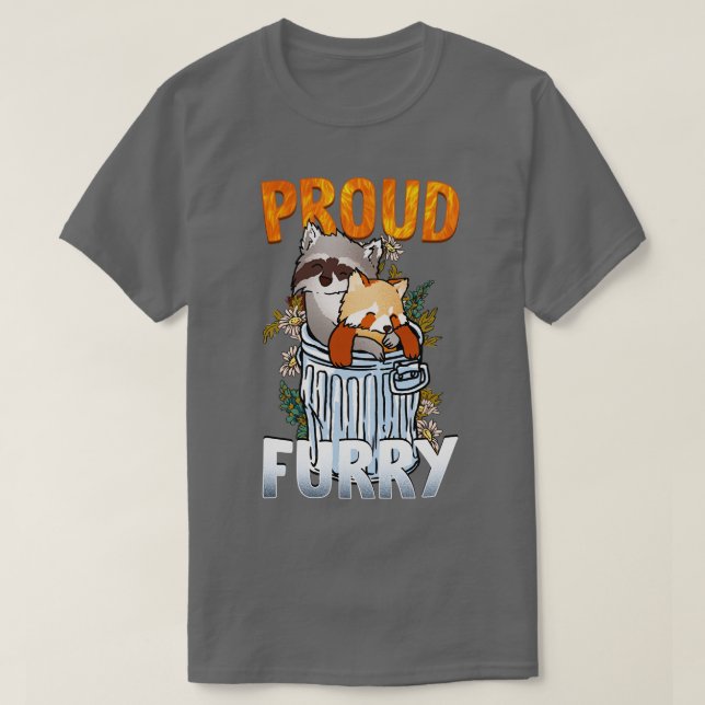 T-shirt Fier I Furries Cosplay Fandom 4 (Design devant)
