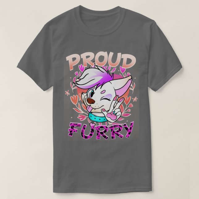 T-shirt Fier I Furries Cosplay Fandom 6 (Design devant)