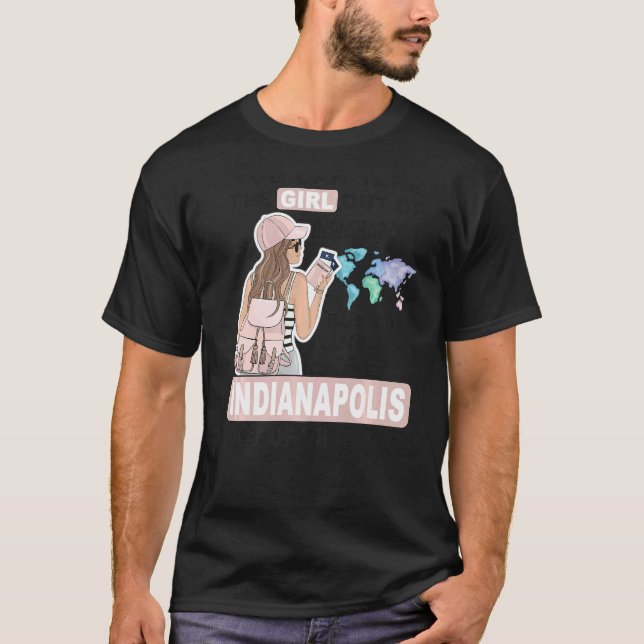 T-shirt Fier Indianapolis fille Cool de Indianapol (Devant)