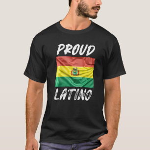 T-shirt Fier Latino Hispanique Mois du patrimoine drapeau