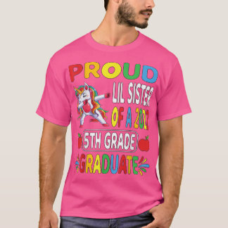 T-shirt Fier Lil Soeur de la 5e année 2022 Dabbin
