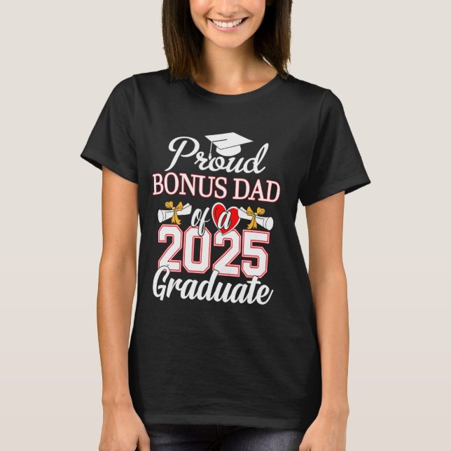 T-shirt Fier Mama d'une classe de 2025 Graduate Mama Senio (Devant)