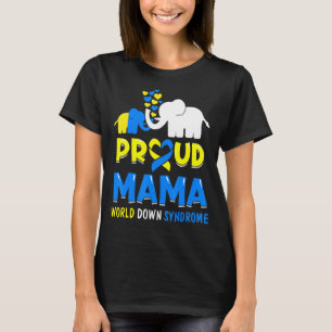 T-shirt Fier Mama World Down Syndrome Day de sensibilisati