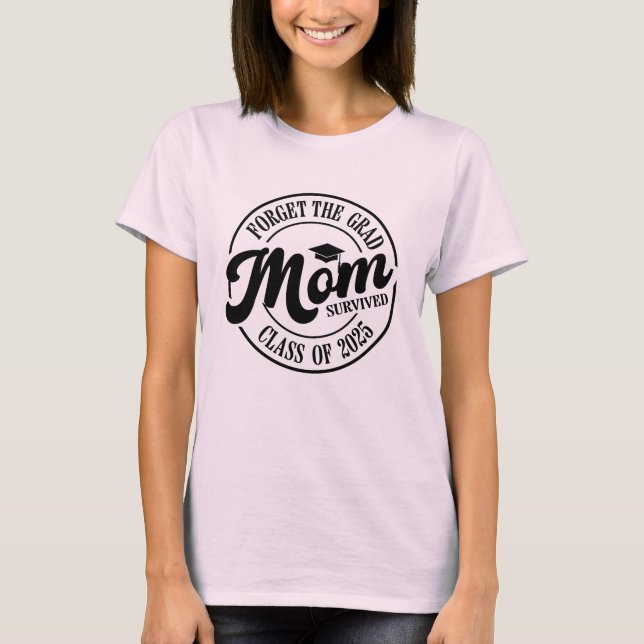T-shirt Fier Maman, Classe de 2025 (Devant)
