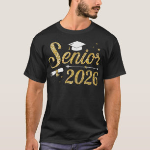 T-shirt Fier Maman Classe de 2026 Diplômé Senior 2026