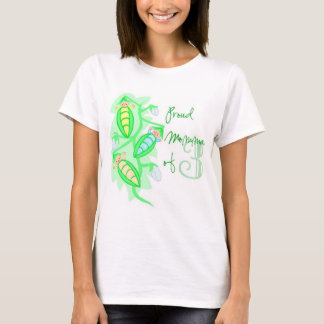 T-shirt Fier maman de 3