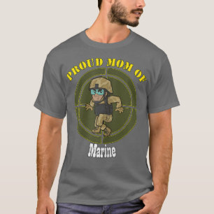 T-shirt Fier maman de la Marine