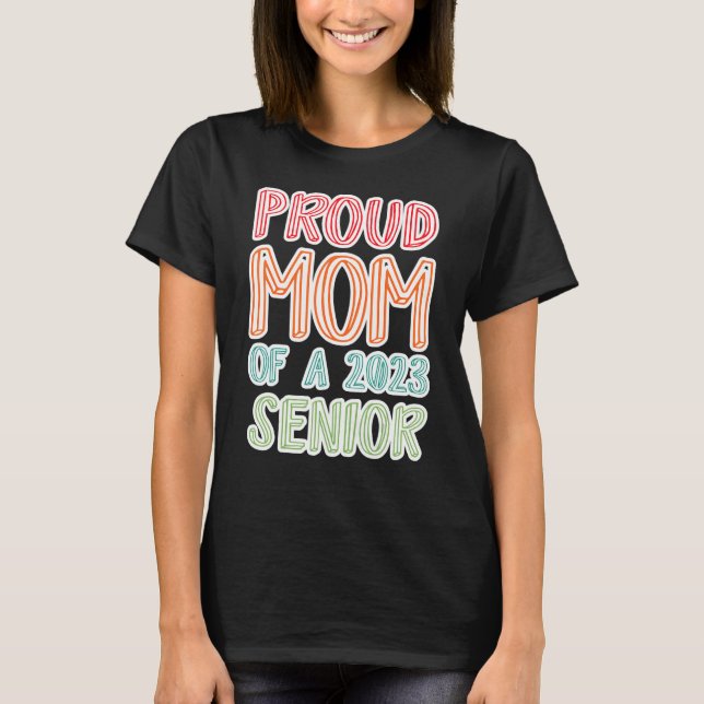 T-shirt Fier Maman d'un 2023 Senior 2 (Devant)