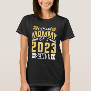 T-shirt Fier maman d'un Sunflower de 2023 Graduation