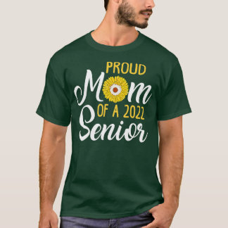 T-shirt Fier maman d'un tournesol senior 2022