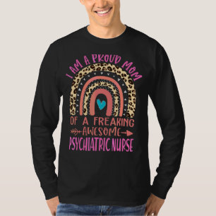 T-shirt Fier Maman D'Une Infirmière Psychiatrique Fou