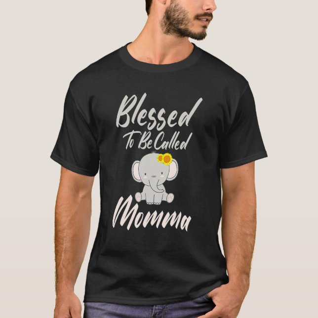 T-shirt Fier Maman Fête Des Mères Béni D'Être Appelé Maman (Devant)