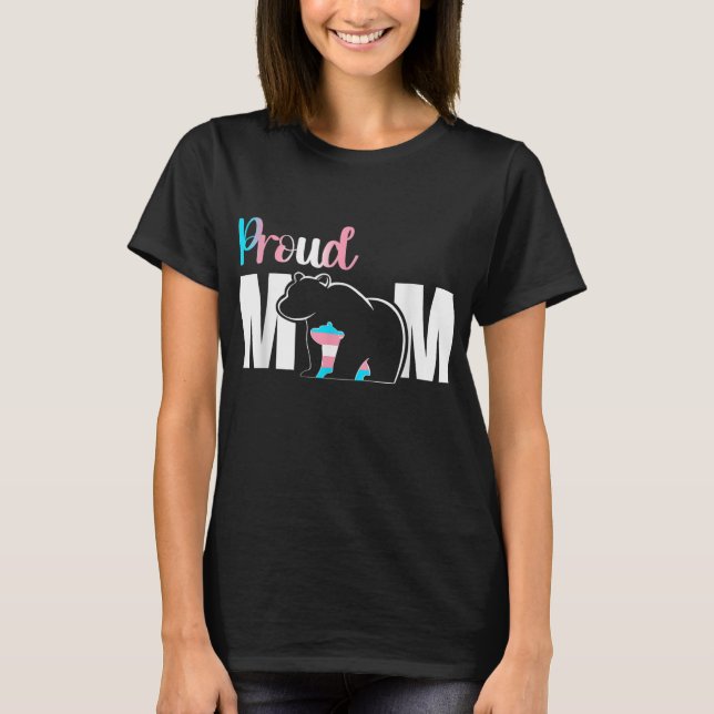 T-shirt Fier Maman Fête des mères transgenres LGBT Mama Be (Devant)