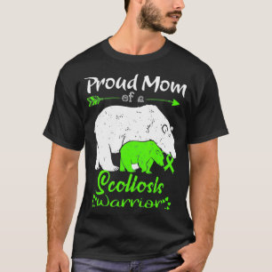 T-shirt Fier Maman, Guerrier de Scoliose