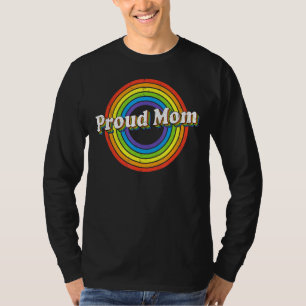 T-shirt Fier Maman Lgbt Drapeau Lgbtq Lesbian Gay Bisexual