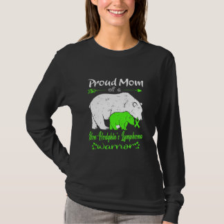 T-shirt Fier Maman non Hodgkin's Lymphoma Warrior