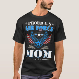 T-shirt Fier Maman US Air Force Jour Vétérinaire Famille m