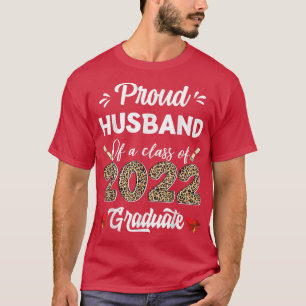 T-shirt Fier Mari D'Une Classe De Diplômés De 2022
