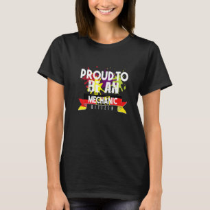 T-shirt Fier mécanicien citoyen Profession carrière travai
