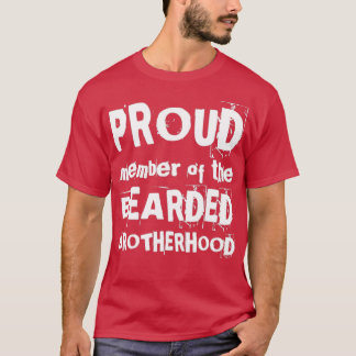 T-shirt FIER MEMBRE DE BEARDED FRÈRE HOOD drôle design de
