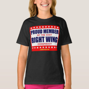 T-SHIRT FIER MEMBRE DE LA VASTE CONSPIRATIE DE DROITE