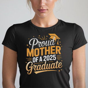 T-shirt Fier Mère d'un 2025 Graduate - Graduation Cadeau