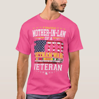 T-shirt Fier Mère en droit Vietnam Guerre Vétérinaire Matc