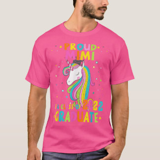 T-shirt Fier Mimi D'Une Classe De 2022 Graduate Magical Un
