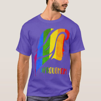T-shirt Fier Mois Gay pride maman arc-en-ciel LGBTQ