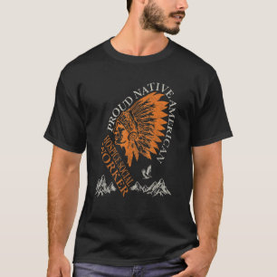 T-shirt Fier Native American Job Hospice Social Worker