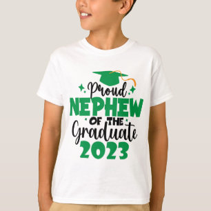 T-shirt Fier NEPHEW d'une classe de 2023 Graduate Fun Gree