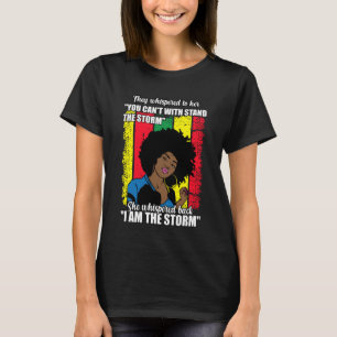 T-shirt Fier Noir Africain-Américain Femmes Noires Pr