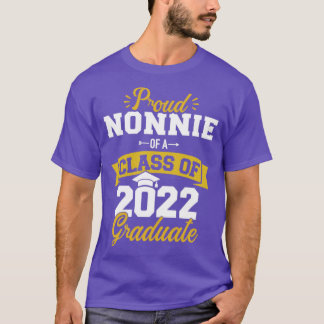 T-shirt Fier nonnie d'une classe de 2022 senior gr de deux