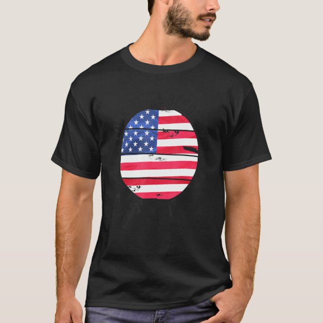 T-shirt Fier Nouveau Citoyen Américain   Citoyenneté Améri (Devant)