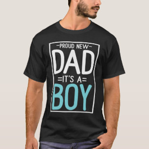 T-shirt Fier nouveau papa itu2019s un garçon mignon Baby p