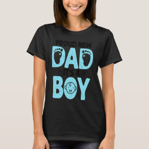 T-shirt Fier Nouveau Papa Pour Hommes Fête des pères C'est