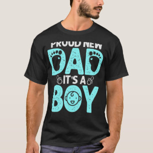 T-shirt Fier Nouveau Papa Pour Hommes Fête des pères C'est