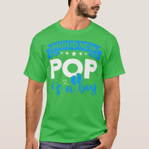 T-shirt Fier Nouveau Pop C'est un garçon Révéler le genre