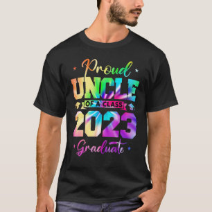 T-shirt Fier oncle d'un 2023 Graduate Senior 23 Family Ti