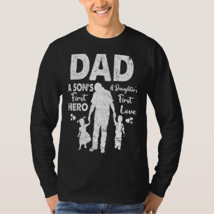 T-shirt Fier Papa De Twins Meilleure Fête des pères De Son