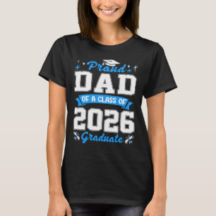 T-shirt Fier papa d'un diplômé de la promotion 2026 T-shir
