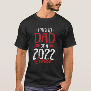 T-shirt Fier Papa D'Un Diplôme Supérieur 2022 Papa Daddy F