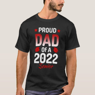 T-shirt Fier Papa D'Un Diplôme Supérieur 2022 Papa Daddy F