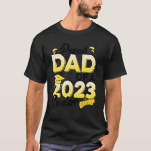 T-shirt Fier Papa D'Un Diplôme Supérieur De 2023
