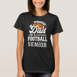 T-shirt Fier Papa D'Un Diplôme Supérieur De Football 2023