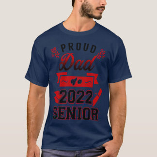 T-shirt Fier papa d'un senior 2022 6