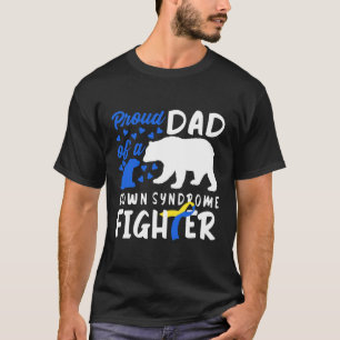 T-shirt Fier Papa D'Une Sensibilisation À La Lutte Contre 